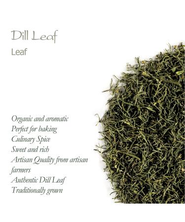 Organic Dill Herb - Premium Quality Gourmet Garnish for Exquisite Dishes | 100g - Buy Online on SooperMarket.com