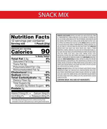 Cheez-It Snack Mix Lunch Office and Kids Snacks Classic 36oz Case (4 Boxes) - 12ct Case, Pack of 4 - Buy Online on SooperMarket.com