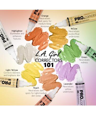 L.A. Girl Pro Conceal Green Corrector - HD Concealer 0.28 oz | Color Correcting Makeup - Buy Online on SooperMarket.com