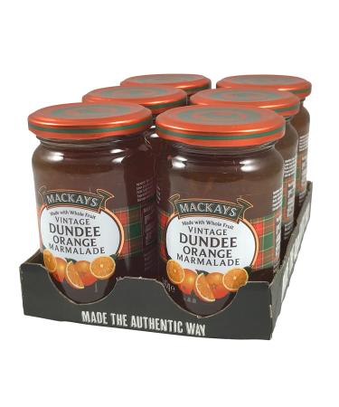 Mackays Orange Marmalade (Vintage Dundee 6X 340G) imported by Shestore24 6x 340G Vintage Dundee