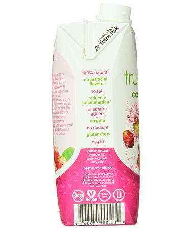 True Nopal Cactus Water 16.90 Fl. Oz - Pack of 12 | Refreshing Hydration - Buy Online on SooperMarket.com