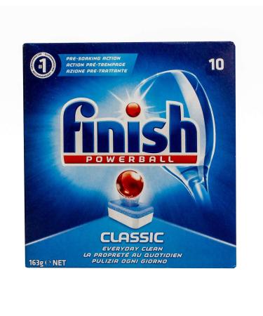 Finish Classic Powerball Dishwasher Tablets Pack of 10