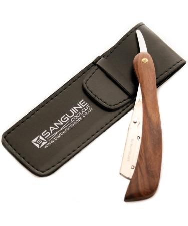 Pure Wood Straight Razor | Premium Beard & Mustache Razor | Eco-Friendly Grooming Essentials - Buy Online on SooperMarket.com
