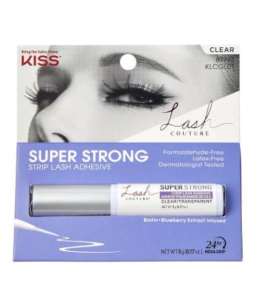 Kiss Lash Couture Strip Lash Adhesive - Super Strong Hold (Pack of 2) - Buy Online on SooperMarket.com