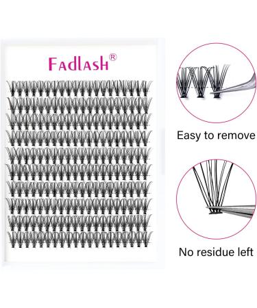 D Curl 20D 0.07 10mm Cluster Lashes Extensions - 200Pcs DIY Eyelash Extensions at Home - Buy Online on SooperMarket.com