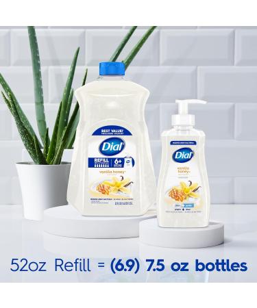 Buy Dial Liquid Hand Soap Refill - Vanilla Honey (Pack of 3) 52 Fl Oz | International Shipping Available - Buy Online on SooperMarket.com