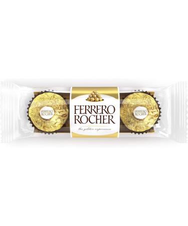 FERRERO ROCHER Fine Hazelnut Milk Chocolate 3 Packs of 12 Individually Wrapped Chocolates 3 Count 4.8 Kilogram 108 Count (Pack of 1) - Buy Online on SooperMarket.com