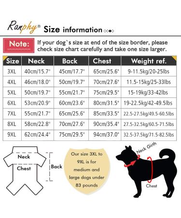 Ranphy Waterproof Dog Rain Coat for Medium & Large Dogs - Reflective Breathable Ultra-Light Jacket with Abdominal Protection - Perfect for Dachshunds & Labradors (9XL Green & Black) - Buy Online on SooperMarket.com