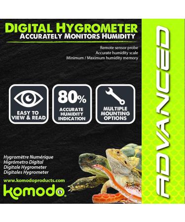 Komodo Advanced Digital Hygrometer - Buy Online on SooperMarket.com