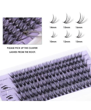 DIY Eyelash Extensions - 120 Individual False Eyelashes for Beginners | Reusable 10-16mm C/CC/D Curl | 30D Pack - Buy Online on SooperMarket.com