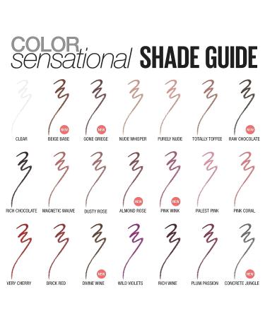 Maybelline New York Color Sensational Shaping Lip Liner Raw Chocolate - 0.01 oz - Pack of 1 - Buy Online on SooperMarket.com
