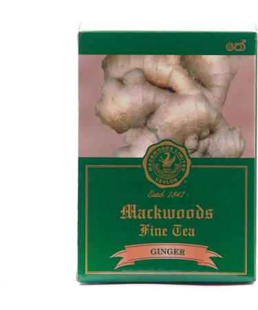 MACKWOODS GINGER FLAVOURED SINGLE ESTATE BLACK TEA IN 25 ENVELOPED TEA BAGS - Buy Online on SooperMarket.com
