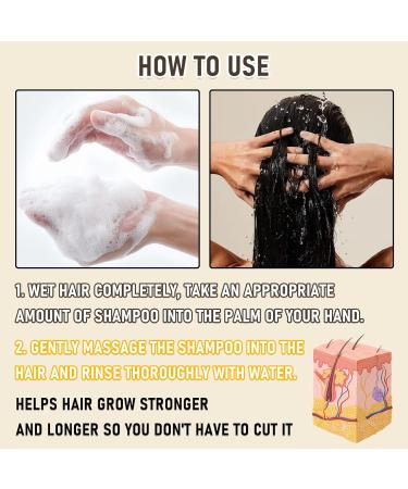 Rice Water Shampoo for Hair Growth | Volumizing All Hair Types | Nourishing Rice Shampoo for Women - Buy Online on SooperMarket.com