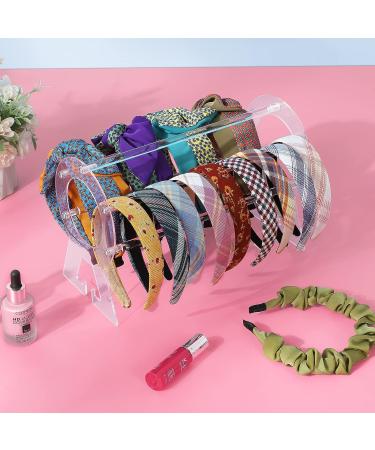 Suneerplay Clear Acrylic Headband Holder Organizer Stand for Women and Girls - Buy Online on SooperMarket.com