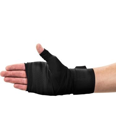 BAD Company Boxing Bands - Elastic Wrist Bandages with Velcro Fastener Thumb Loop | 2.5m - 5m | Black White Red Blue - Perfect for Boxing Training - Buy Online on SooperMarket.com