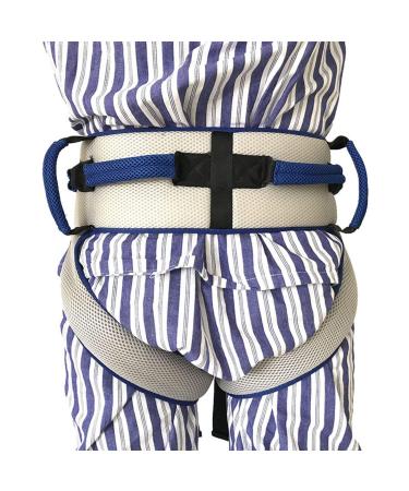 Gait Belt with Handles Multifunctional Nursing Belt - with Leg Loops Nursing Safety Assist Device Aide Transfer Sling for Seniors Handicap Bariatrics