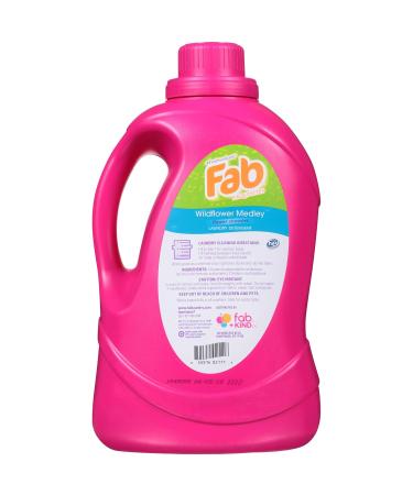 Buy Fab Wild Flower Medley Liquid Laundry Detergent 134 oz | Premium International Shipping Available - Buy Online on SooperMarket.com