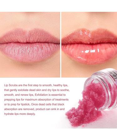 Peach Lip Care Set: Lip Scrub, Lip Sleeping Mask, Lip Treatment - Moisturizing, Repairing, Overnight Lip Balm for Chapped Skin - Buy Online on SooperMarket.com