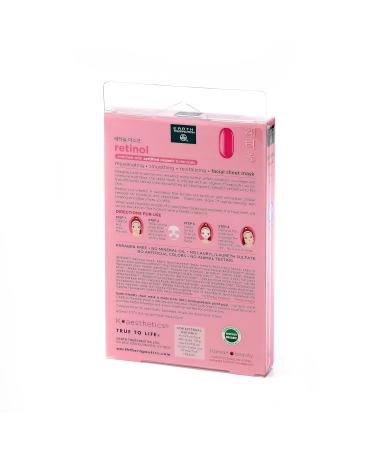 Buy Earth Therapeutics Retinol Facial Sheet Mask | Moisturize & Replenish Skin - International Shipping - Buy Online on SooperMarket.com