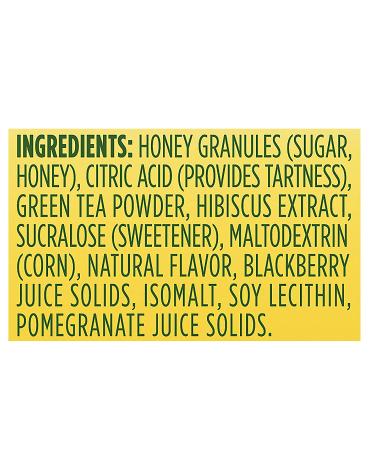 Lipton To-Go Packets Green Tea & Honey Iced Tea Blackberry Pomegranate 10 Packets x 6 - Refreshing Flavors on the Go - Buy Online on SooperMarket.com