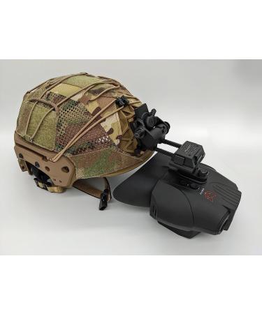 Nightfox Click Dovetail Helmet Adapter - Compatible with Nightfox Swift, Red Cape, and Wilcox G24 mounts - Buy Online on SooperMarket.com