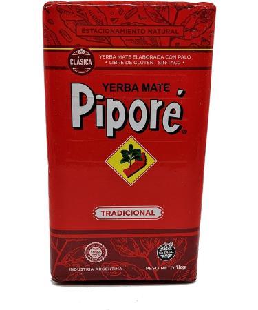 Pipore Yerba Mate 1kg - Premium Quality Argentine Tea - Buy Online on SooperMarket.com