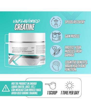 Shop Sante Creatine Monohydrate Powder 500g Unflavoured Enhances Muscle Growth & Performance 100 Servings Pre-Workout Muscle Builder Pure Creatine Powder for Improved Workouts - Buy Online on SooperMarket.com