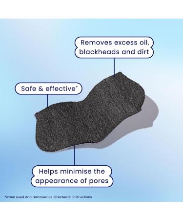 Biore Charcoal Pore Strips - Pack of 6 - Buy Online on SooperMarket.com