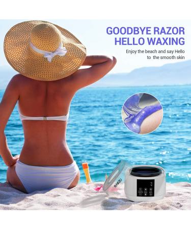 Rakzu LED Wax Warmer for Hair Removal - Electric Wax Machine for Women and Men - Buy Online on SooperMarket.com