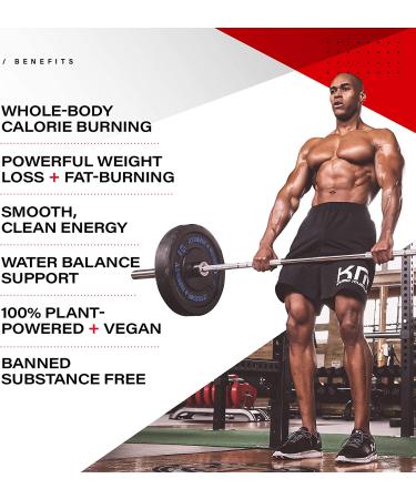 Kaged Muscle Clean Burn Amped Extreme Thermogenic for Men & Women  Weight Loss Supplement with Organic Caffeine  120 Veggie Caps Stimulant 120 Count (Pack of 1) - Buy Online on SooperMarket.com