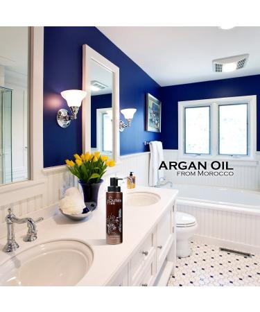 Sulfate Free Moroccan Argan Oil Conditioner - Repair and Hydrate Dry, Frizzy Hair - Safe for Color and Keratin Treated Hair - Professional Formula - Buy Online on SooperMarket.com