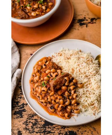 TRS Black Eye Beans | 1Kg | Black Eyed Beans | Fiber Rich Source |GMO Free | Vegan | High Protein |Indian Origin - Buy Online on SooperMarket.com