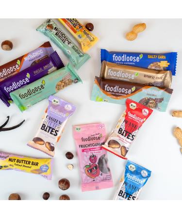 Foodlose Bestseller Package: 13 Organic Snacks - Vegan Gluten & Lactose-Free Delicious Mix! - Buy Online on SooperMarket.com