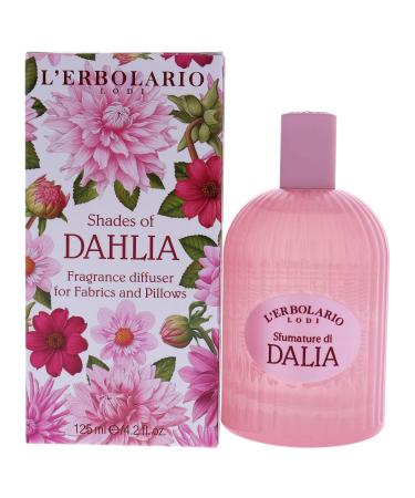 L'Erbolario - Shades of Dahlia - Fragrance for Fabrics & Pillows - Citrus Floral Scent - Freshen Up & Perfume Linens & Pillows for a Relaxing Atmosphere 4.2 oz