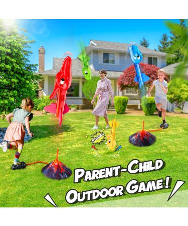 ANNINE RAKETES TOSSES: Outdoor Toys for Kids 3-12 | Garden Dinosaur Games 4PC Set for Easter Fun - Buy Online on SooperMarket.com