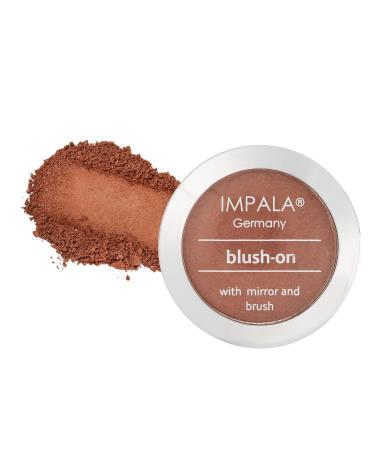 Impala Blush on Color N 9 - Long-lasting Compact Powder | Illuminating Blush with Soft Texture | Perfect for Brushes & Mirrors | 6g - Buy Online on SooperMarket.com