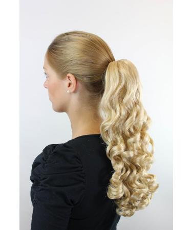 Buy Light Blonde Hairpiece Braid - 45cm Curls with Butterfly Clip Extension | XF-0070-24B - International Shipping Available - Buy Online on SooperMarket.com