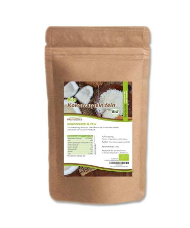 Mynatura Organic Coconut Flakes - Fine Partially Defatted Ideal for Baking Muesli Curries & Chutneys - 2 x 1000g Pack (1 kg) - Buy Online on SooperMarket.com