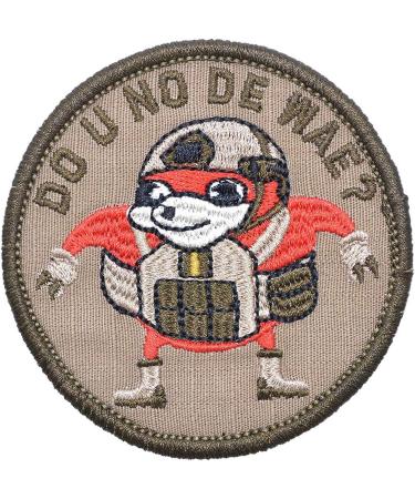 Ugandan Knuckles Do You Know De Wae Patch - 3 inch Round Morale Patch for Tactical Combat Bagde - Brown Military Hat Patch - Buy Online on SooperMarket.com
