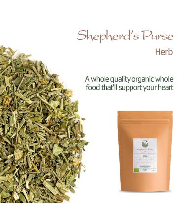 Shepherd's Purse Organic Tea - 100g Capsella Bursa Pastoris Herbal Tea for Natural Wellness - Buy Online on SooperMarket.com