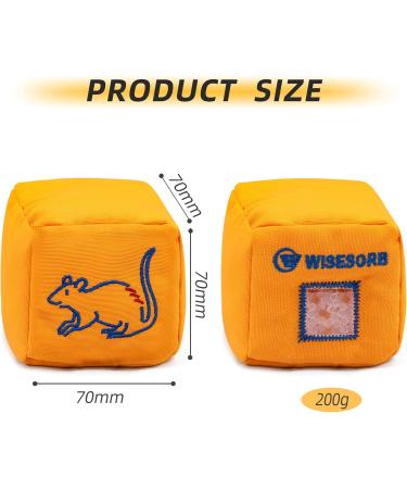 Wisesorb 4Pcs Rechargeable Gun Safe Dehumidifier - 200g Silica Gel Desiccant Bags for Moisture Control in Safe Closet Basement & Car - Buy Online on SooperMarket.com