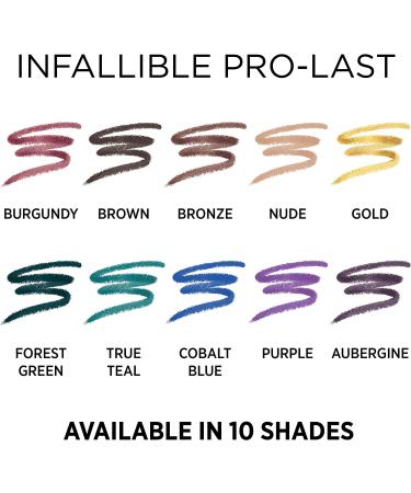 Buy L'Oreal Infallible Pro-Last Waterproof Eye Pencil - 930 Black (0.042 oz) - Buy Online on SooperMarket.com