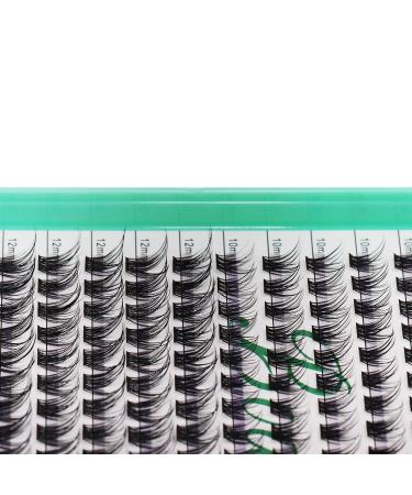 Bodermincer 308pcs XXXL D Curl Cluster Lashes - 10-12-14-16mm Mixed Length DIY Eyelash Extensions for Home Use - Buy Online on SooperMarket.com