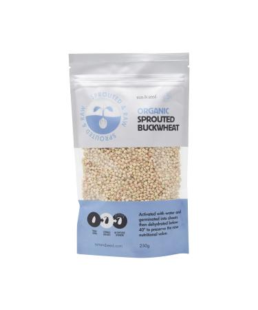 Sun & Seed Organic Sprouted Raw Buckwheat 250 g