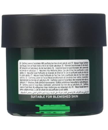 Shop The Body Shop Tea Tree Night Mask 75ml | Purifying Tea Tree Oil Skincare for Clear Skin - Buy Online on SooperMarket.com