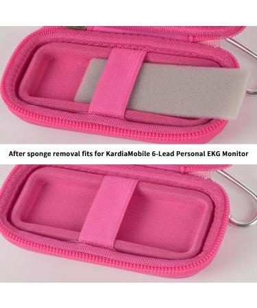 Protective Cover for Cardiacia 1L & 6L Personal EKG Monitor | Storage Holder for Heart Rate Knife | Organize Your Heart Monitor - Rose Red - Buy Online on SooperMarket.com