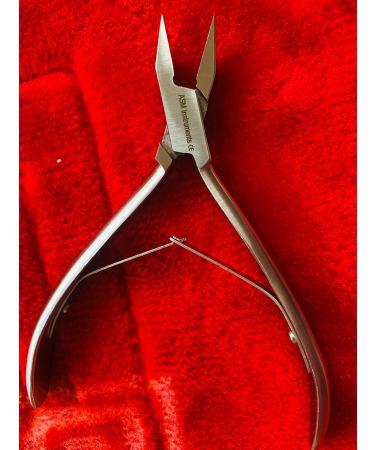 INGROWN Toe Nail Clippers Nippers Cutters Flame Point Podiatry Instrument 5" Professional Thick Toe Nail Chiropody - Buy Online on SooperMarket.com