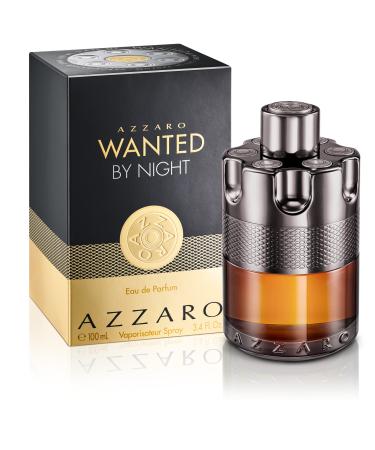 Azzaro Wanted By Night Eau de Parfum  Mens Cologne  Woody, Oriental & Spicy Fragrance, 1.6 Fl Oz 3.4 Fl Oz