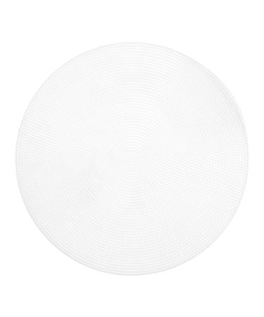 Cousin DIY 7 Count Plastic Stitching Canvas, 9" Round, White