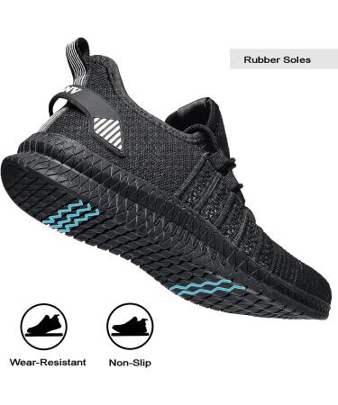 VNANV Men's Slip On Walking Shoes - Lightweight & Breathable Athletic Sneakers in White - Buy Online on SooperMarket.com